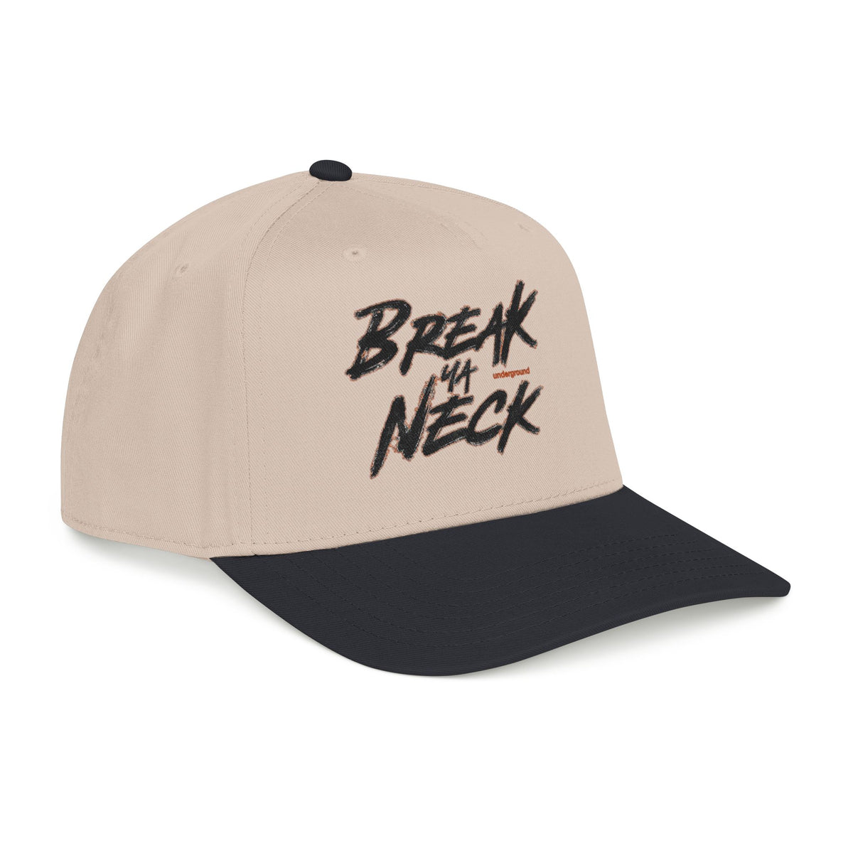 Break My Neck Baseball Cap — Edgy Streetwear Snapback
